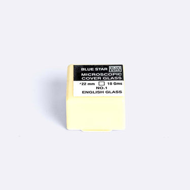 Blue Star Microscopic Cover Glass 22mm 10gms